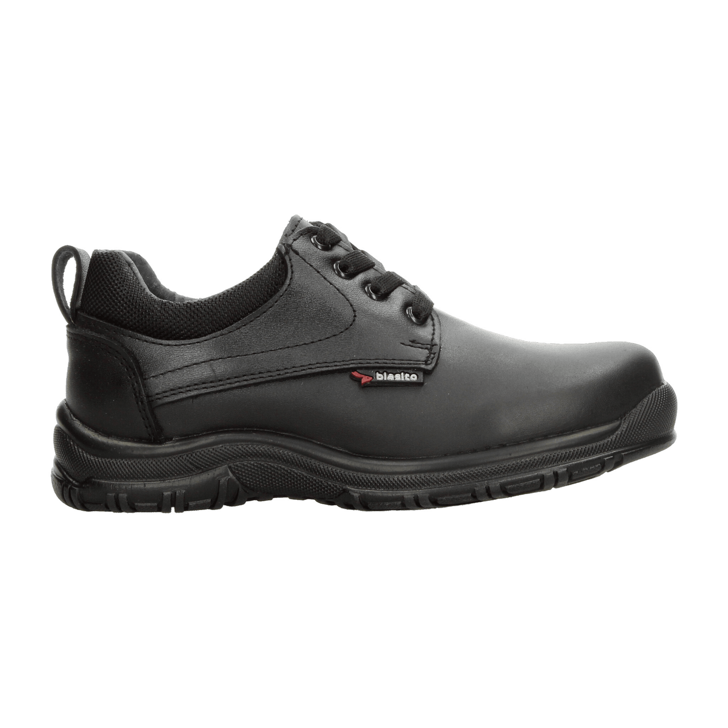 Zapato Blasito Cintas Niño Escolar Negro Juvenil T22-26 — imagen 1