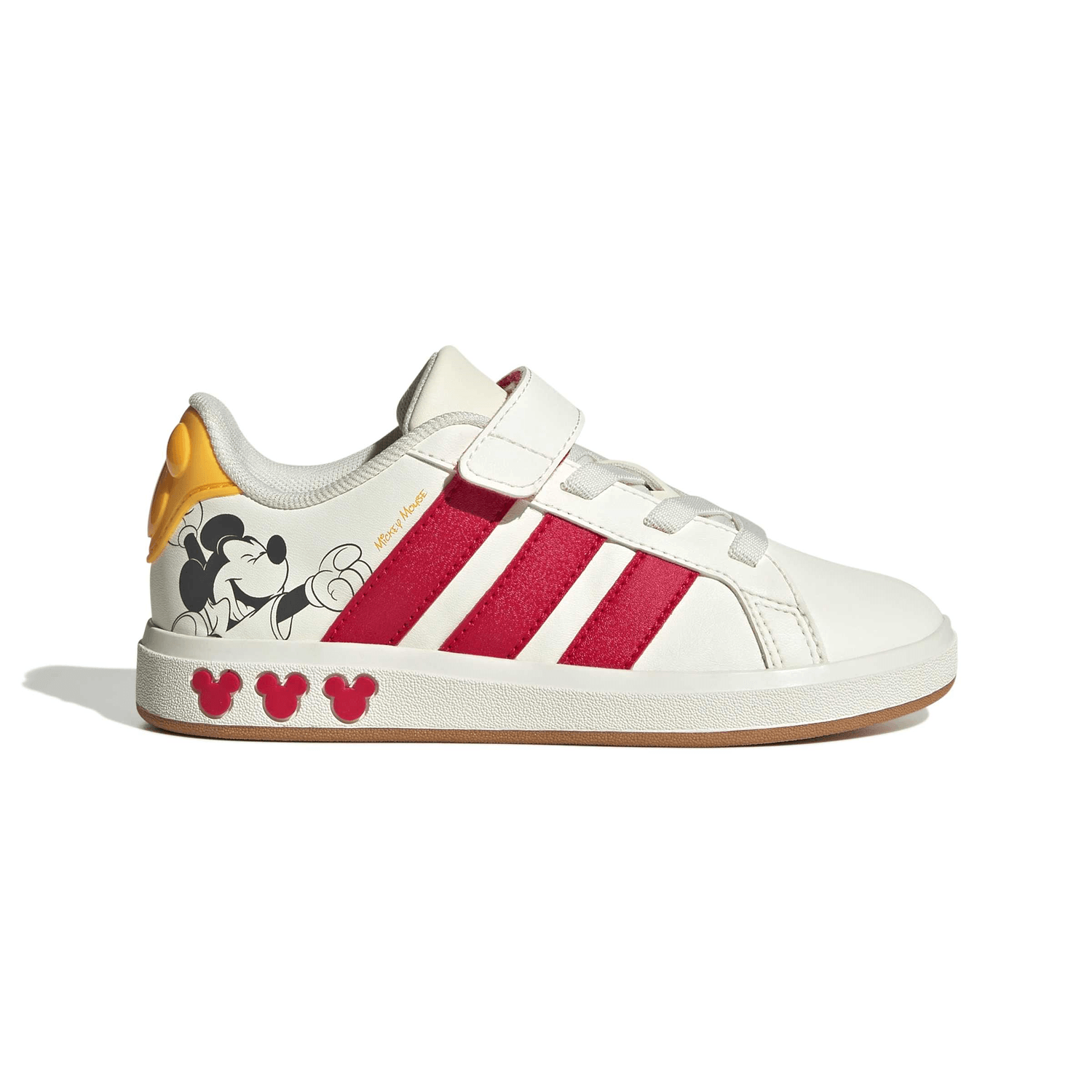Tenis Adidas Mickey Grand Court Niño Casual Blanco Infantil T16-22 — imagen 1