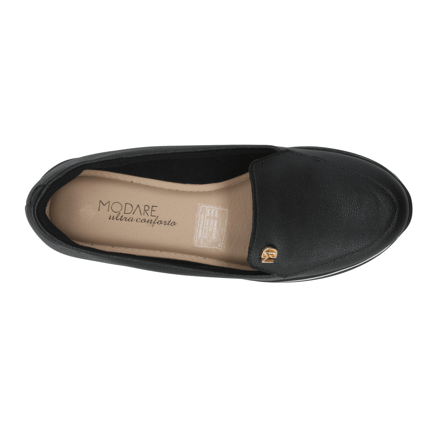 Zapato Modare Dama Confort Casual Slip On Negro Mujer — imagen 8