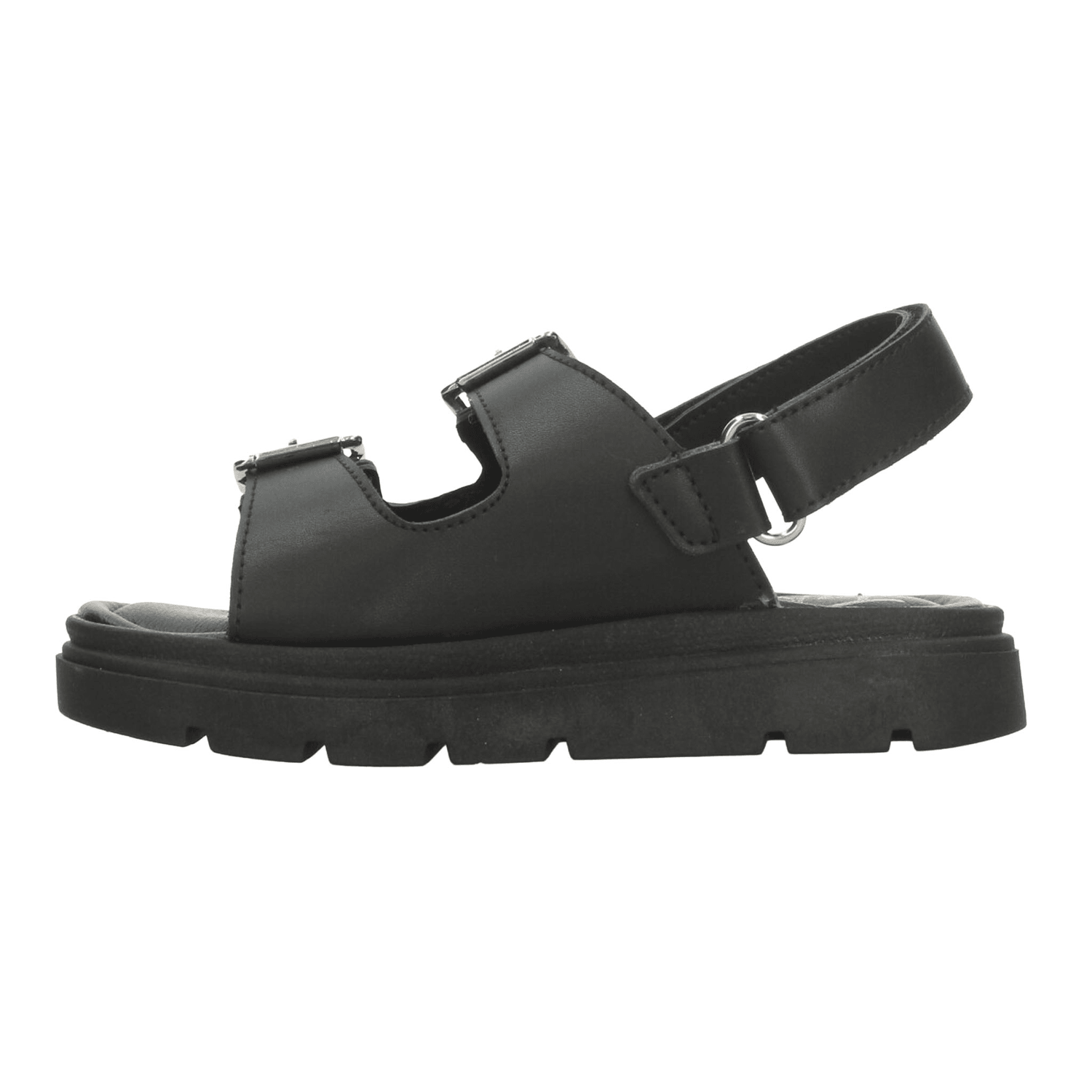 Sandalia Jakuna Niña Cinta Adhesiva Casual Negro Infantil T22-27 — imagen 5