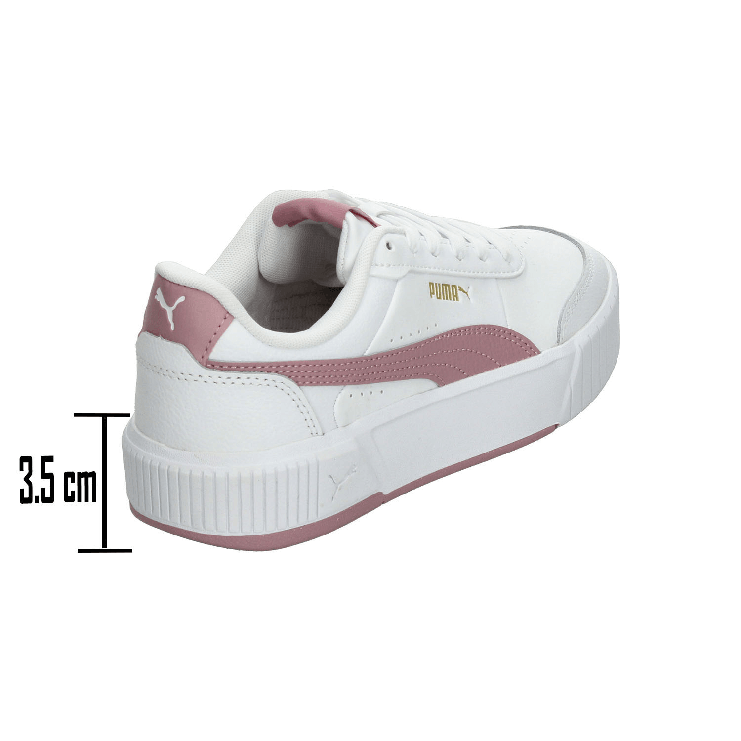 Tenis Puma Carina Mia Dama Blanco Casual Para Mujer — imagen 4