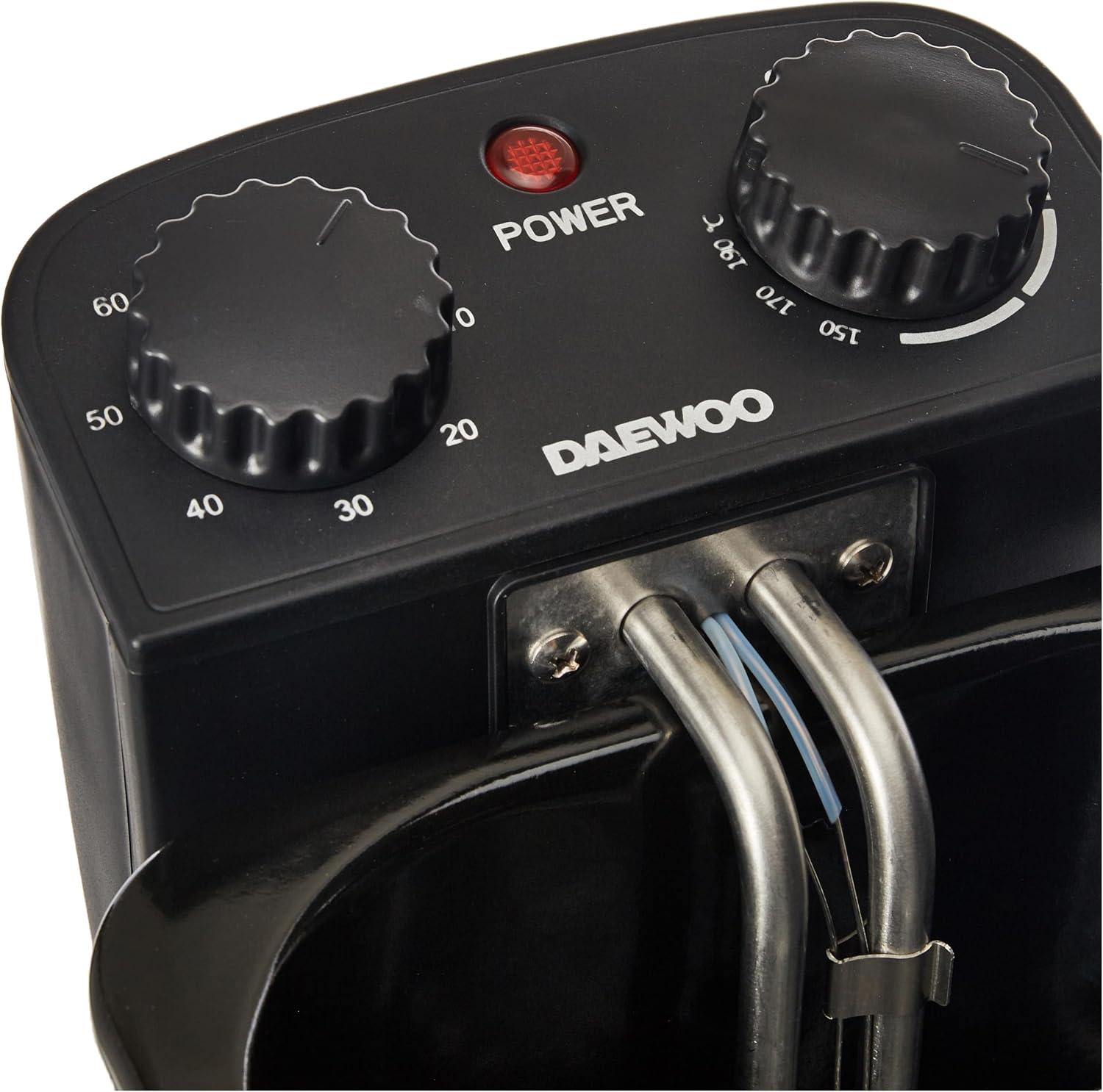 Freidora de Inmersion Daewoo 3L Cesta y Control Temperatura — imagen 6