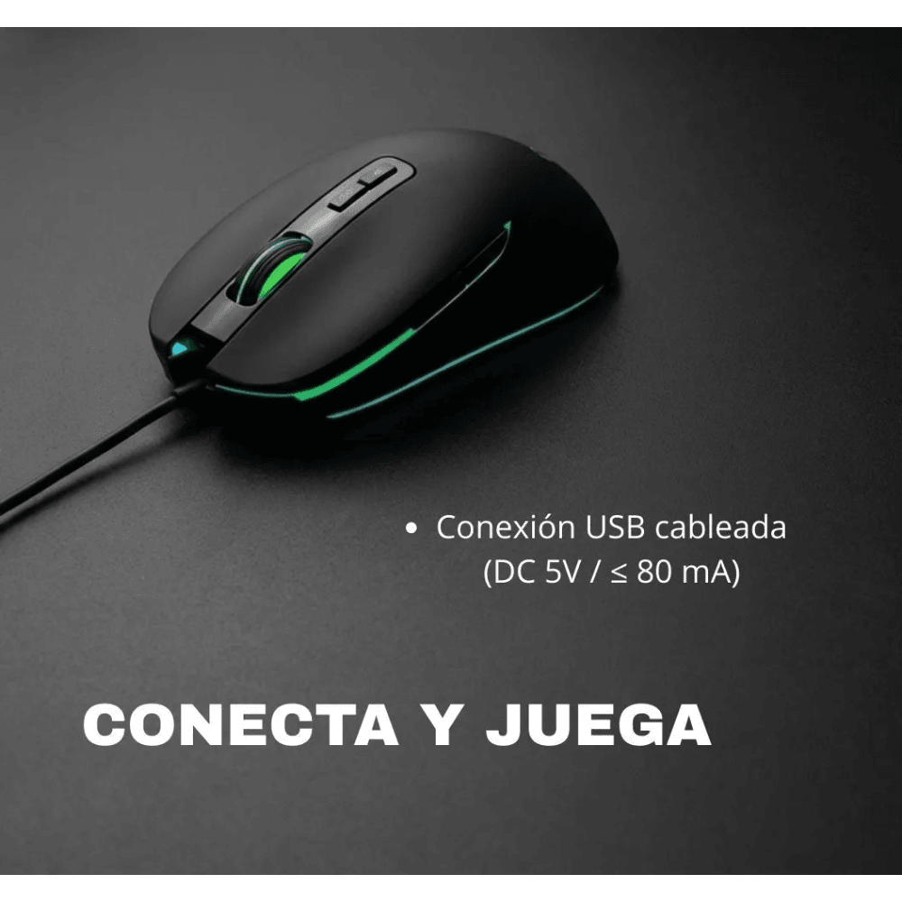 Mouse Alambrico Philips Momentum G414SPK9414 — imagen 8