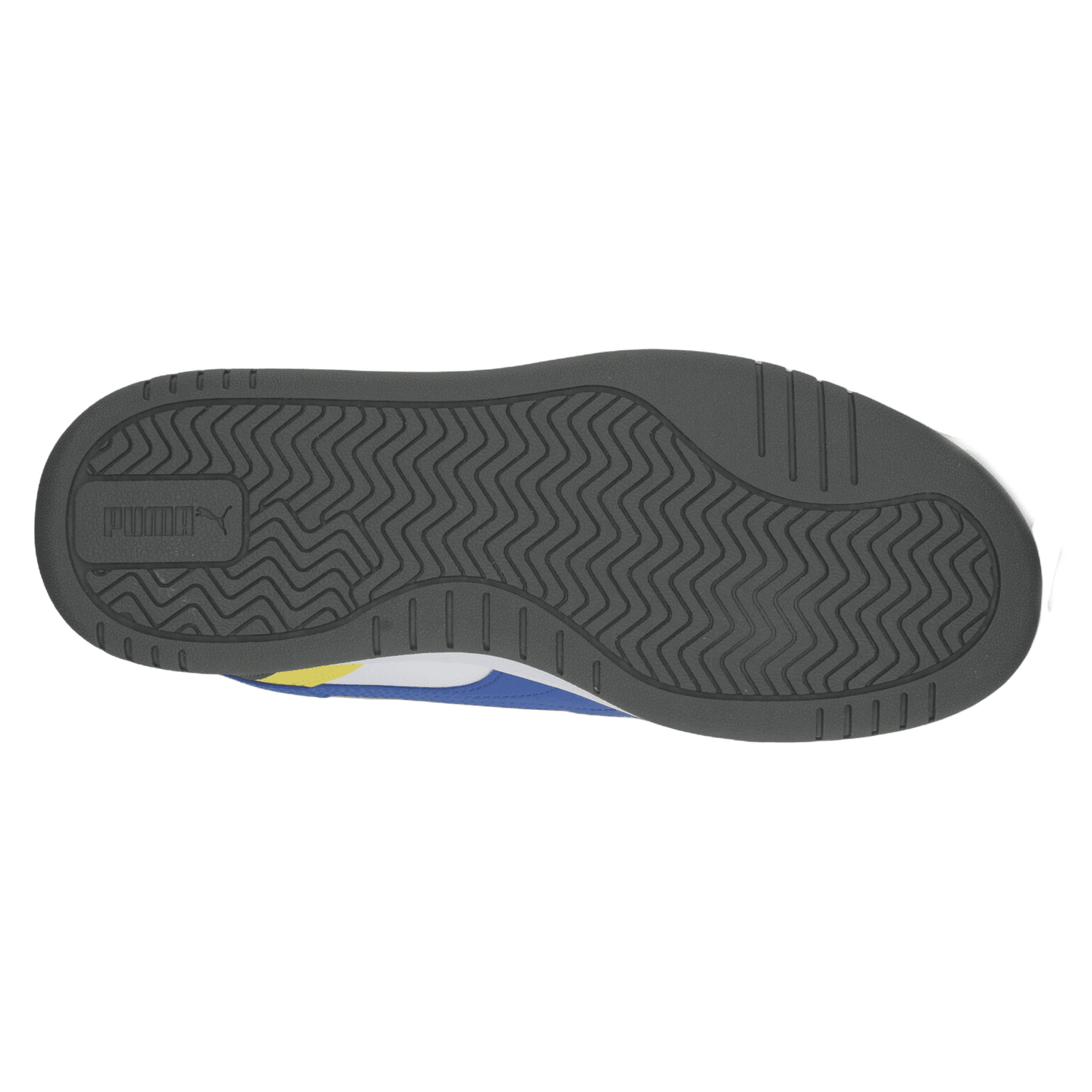 Tenis Puma Caven III Niño Casual Gris Blanco Infantil T22-26 — imagen 9