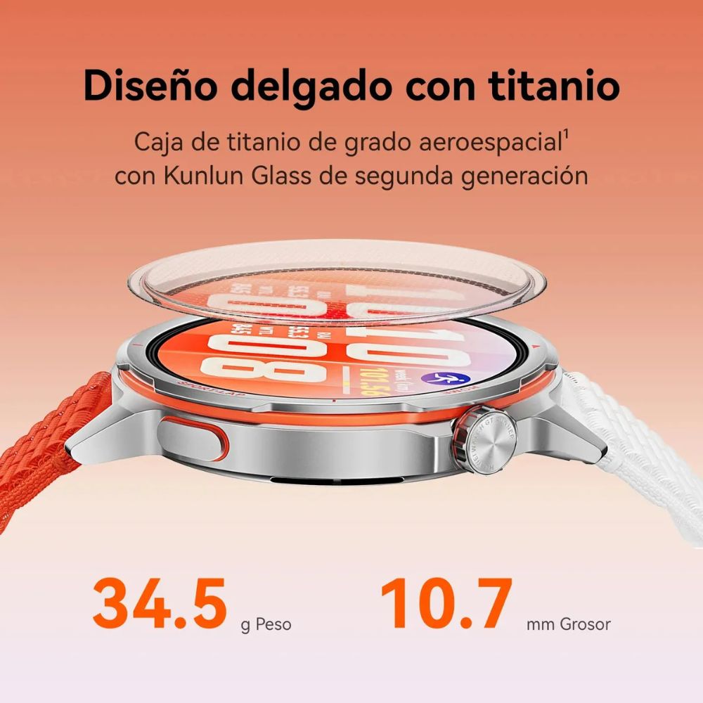 Smartwatch Huawei Watch GT Runner 2 - Naranja + Correa Adicional — imagen 8