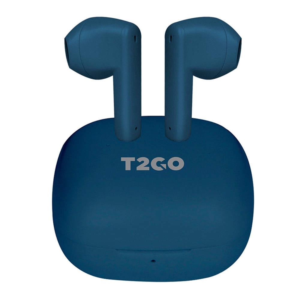 Audífonos Inalámbricos Tws Sonum T2GO 3hrs Uso Micrófono Azul — imagen 2
