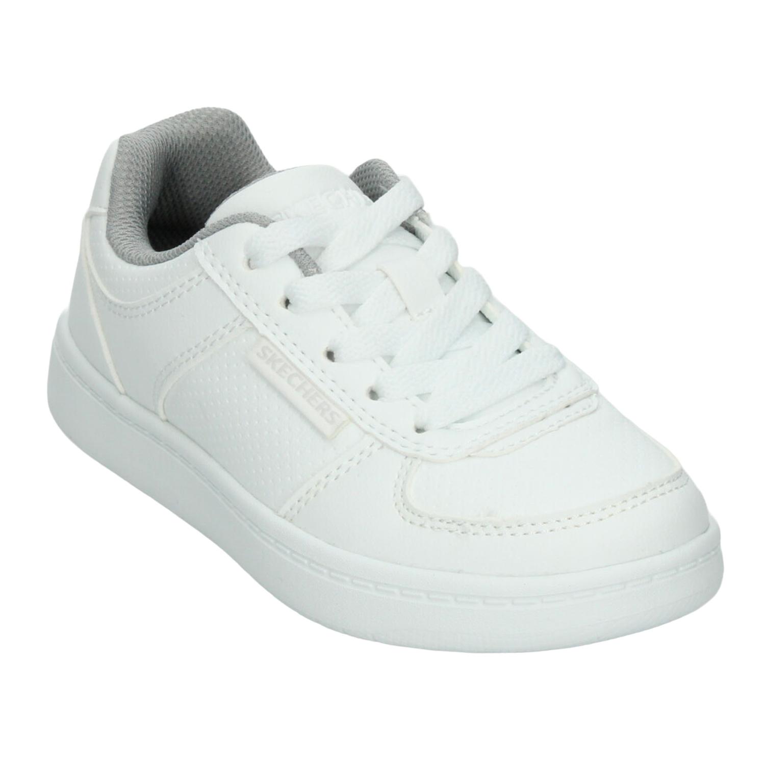 Tenis Skechers Quick Niño Escolar Blanco Infantil T18-25 — imagen 4