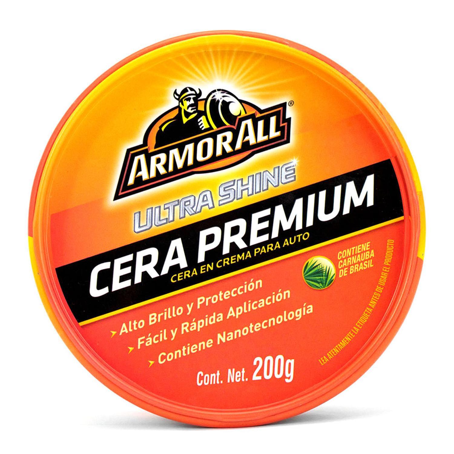 12 Cera Automovil Premium Armor All Ultra Brillo 200g — imagen 1