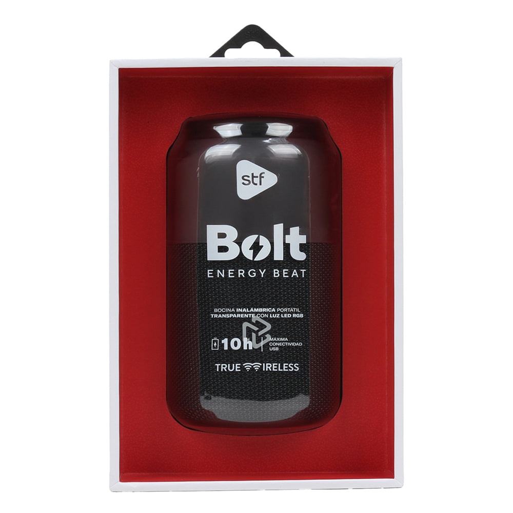 Bocina Portatil Bolt STF 5W 10hrs Uso Funcion Tws Proteccion IPX3 Negro — image 11