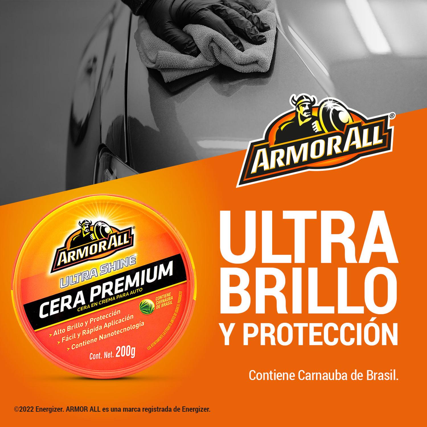 Cera Premium Armor All para Carrocería Ultra Brillo 200g — imagen 3