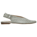 Flats Corina Dama Casual Plateado Mujer