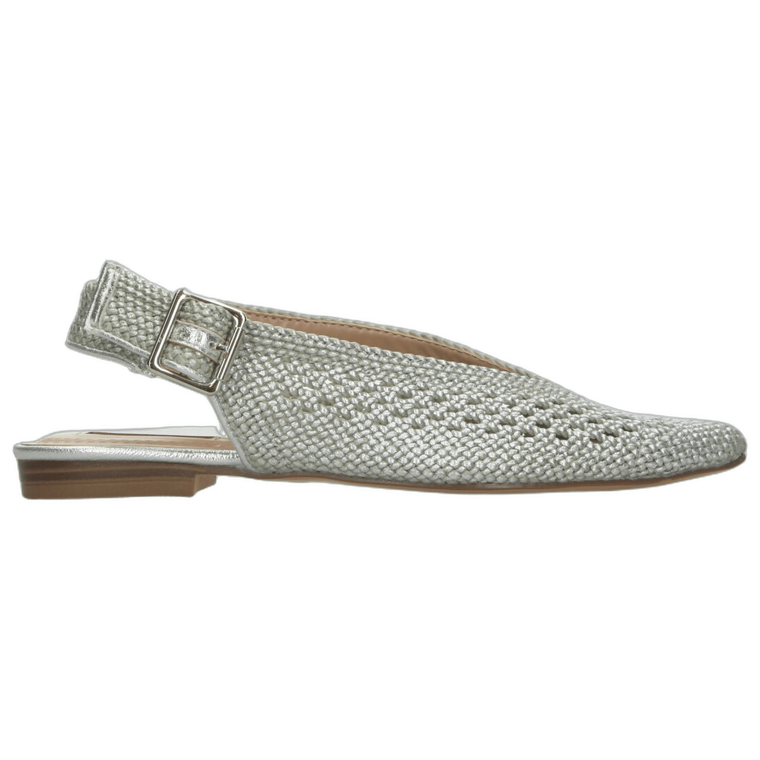 Flats Corina Dama Casual Plateado Mujer — imagen 1