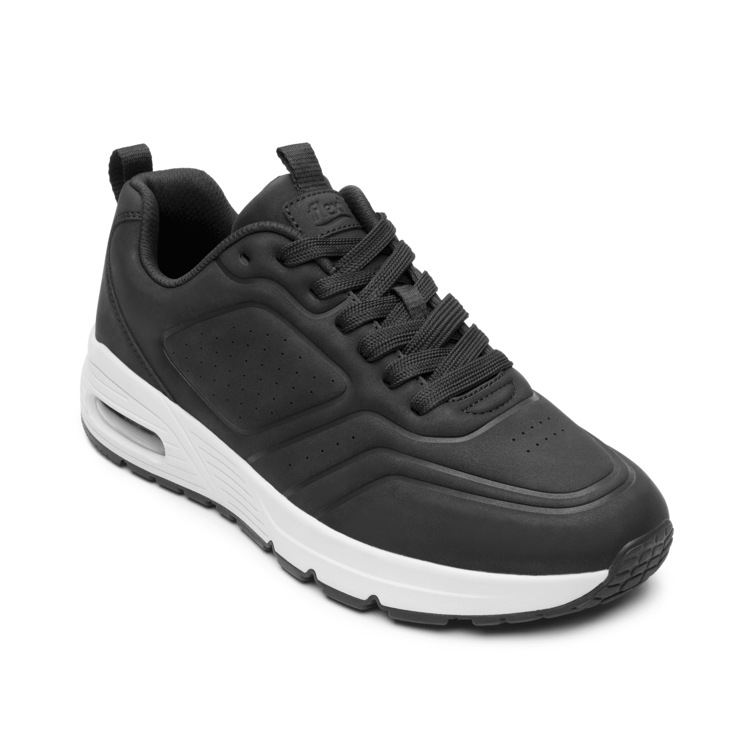Tenis Flexi Hombre Negro Casual Para Caballero — imagen 3
