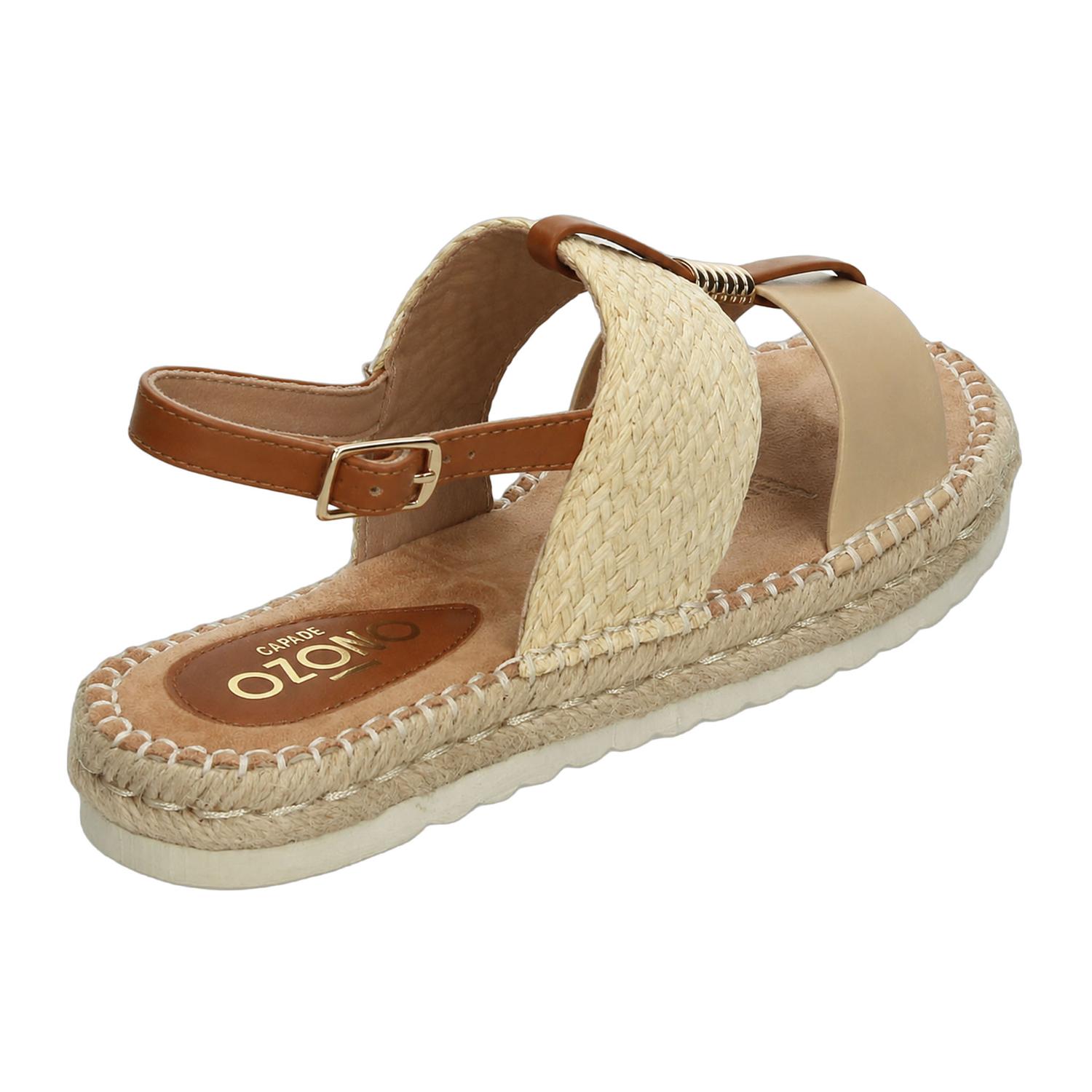 Alpargatas Ozono Dama Casual Beige Mujer — imagen 3