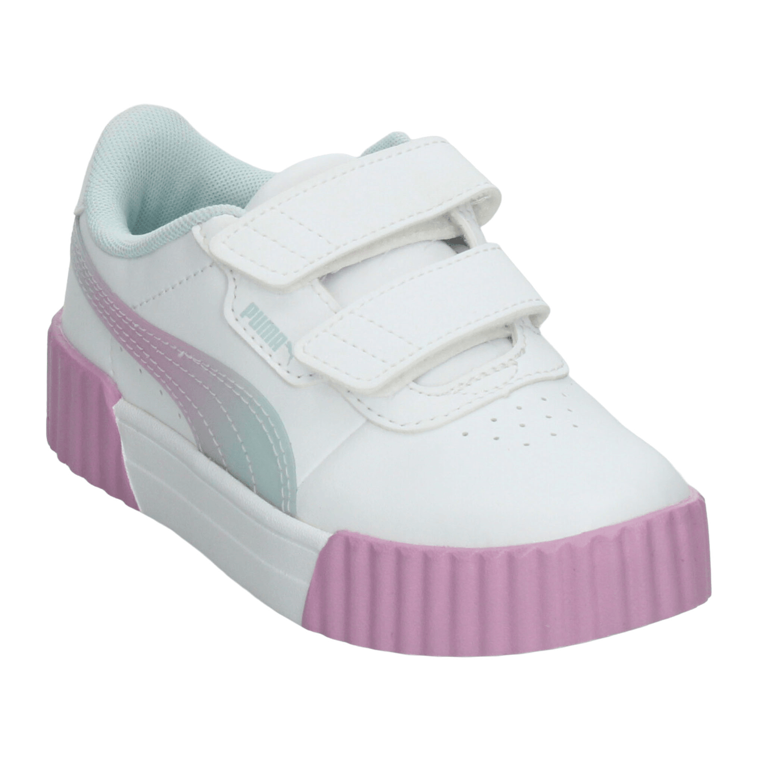 Tenis Puma Carina 3.0 Niña Casual Escolar Blanco Infantil T16-22 — imagen 4