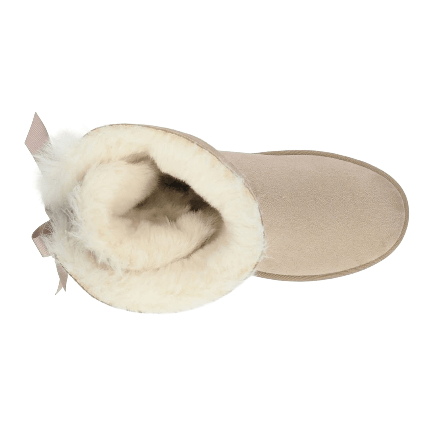 Bota Berlin Dama Casual Peluche Cómodo Beige Mujer — imagen 8