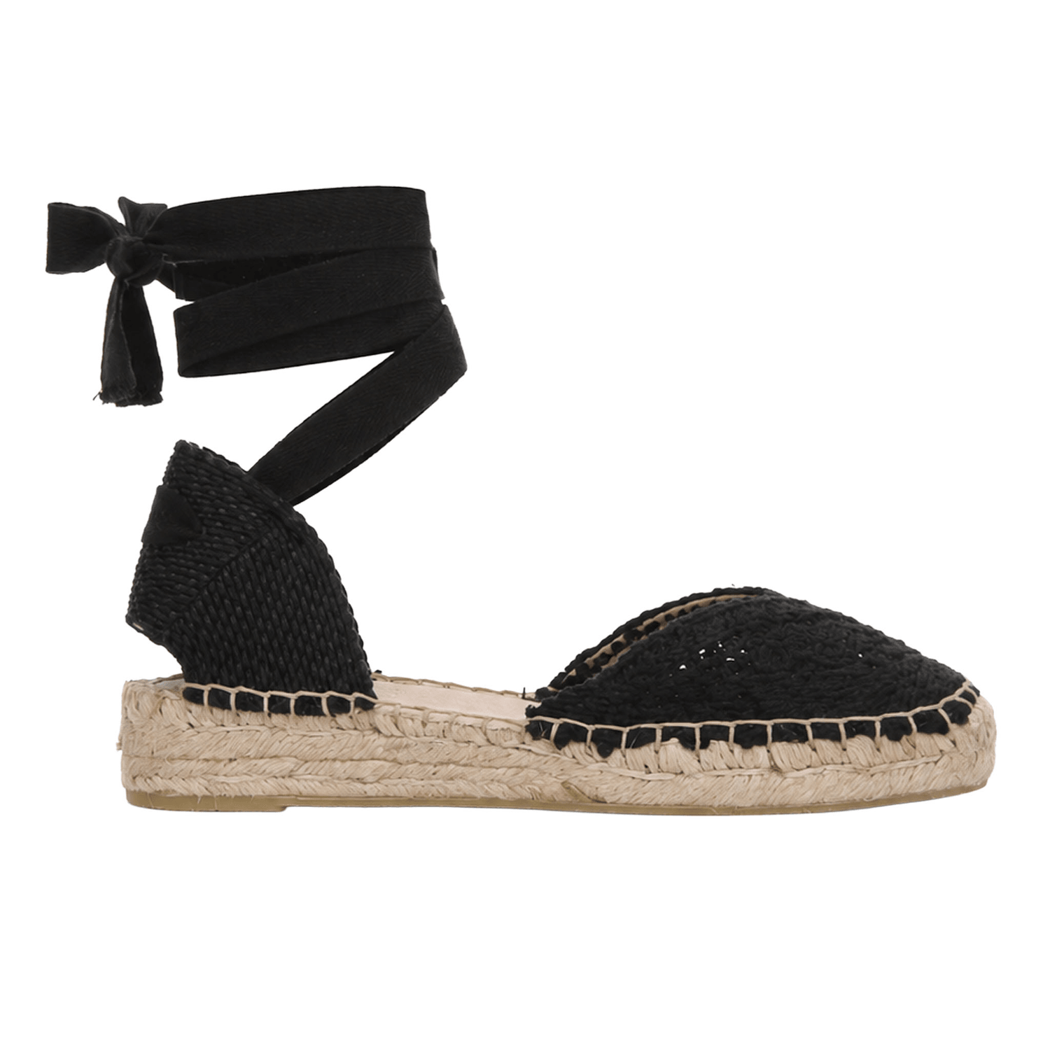 Alpargata Corina Negro Casual Bohemio Comodo Para Mujer — imagen 2