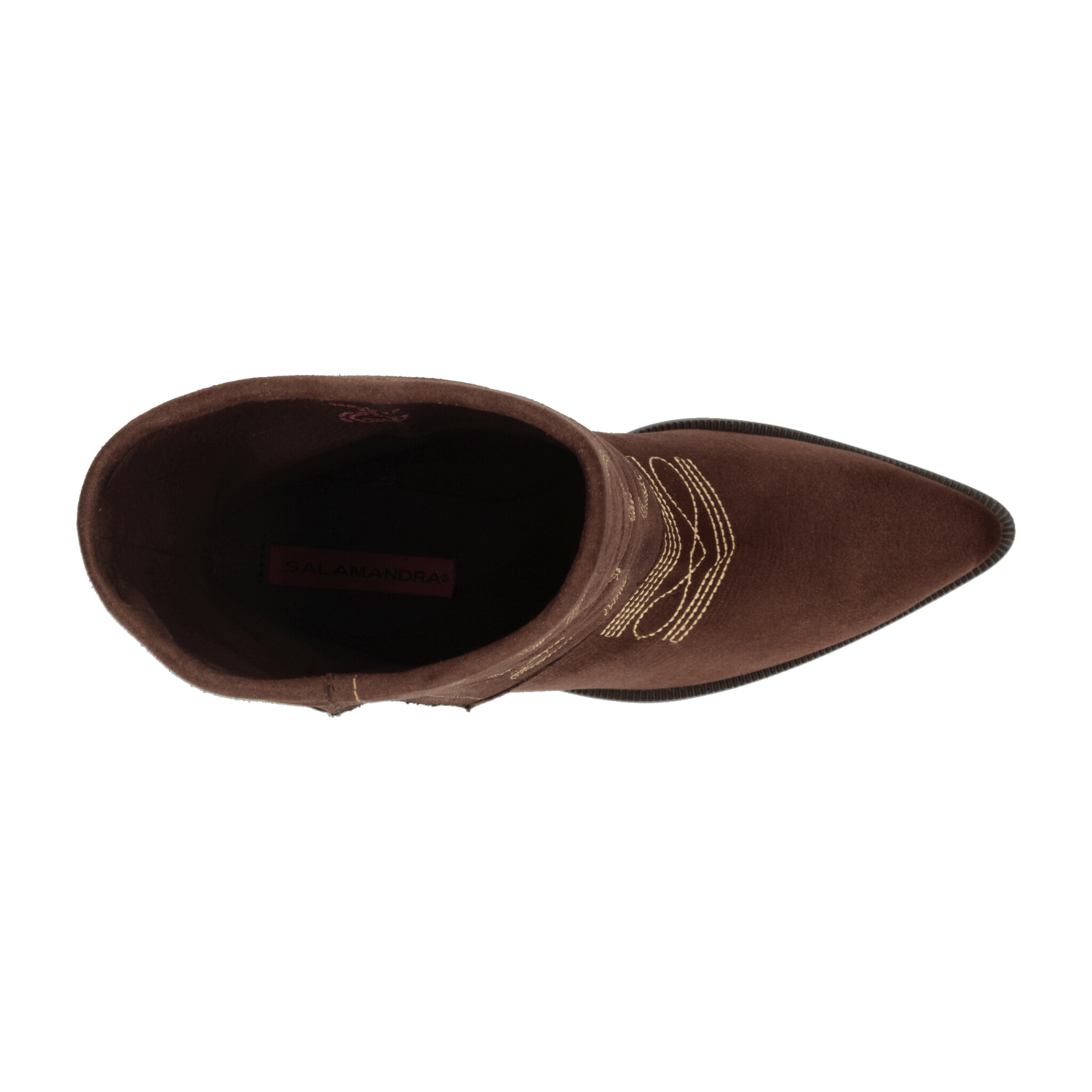 Bota Salamandra Dama Casual Vaquera Moda Café Mujer — imagen 8