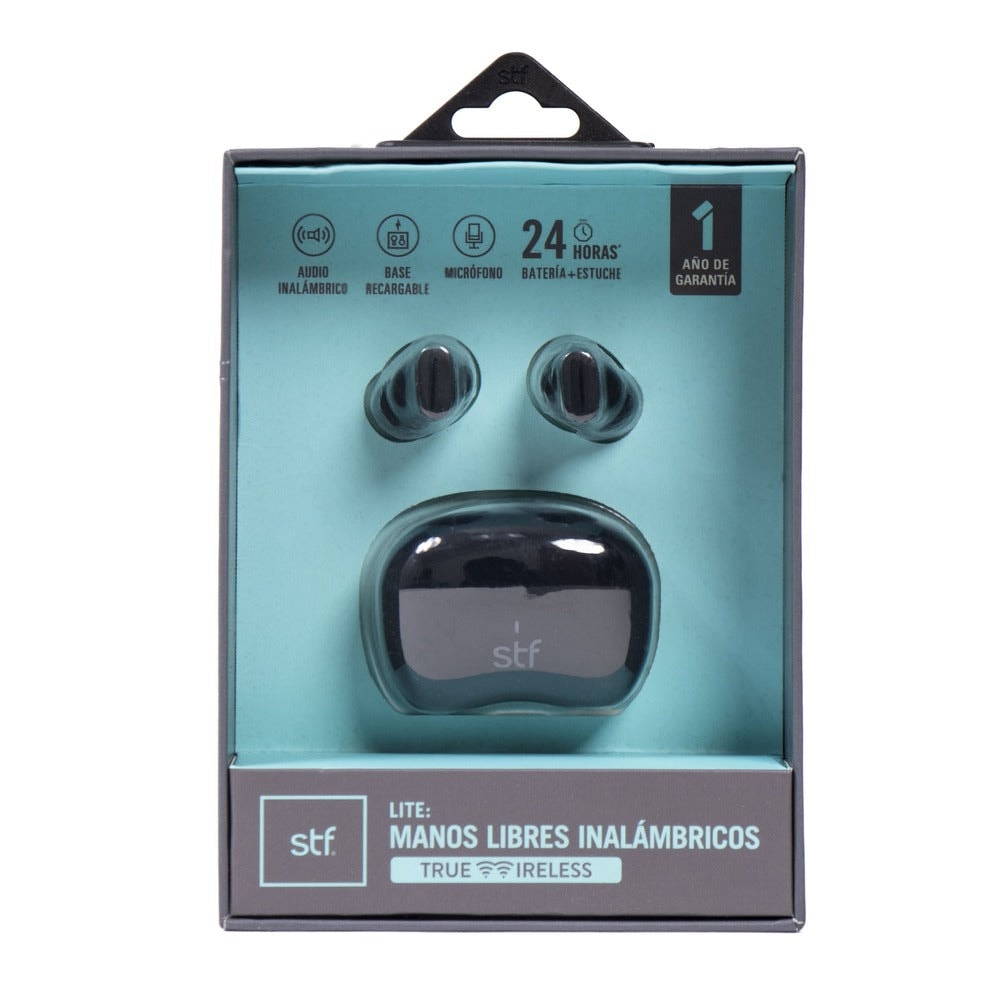 Audifonos Inalámbricos Tws Lite 24hrs Uso Gris — imagen 6