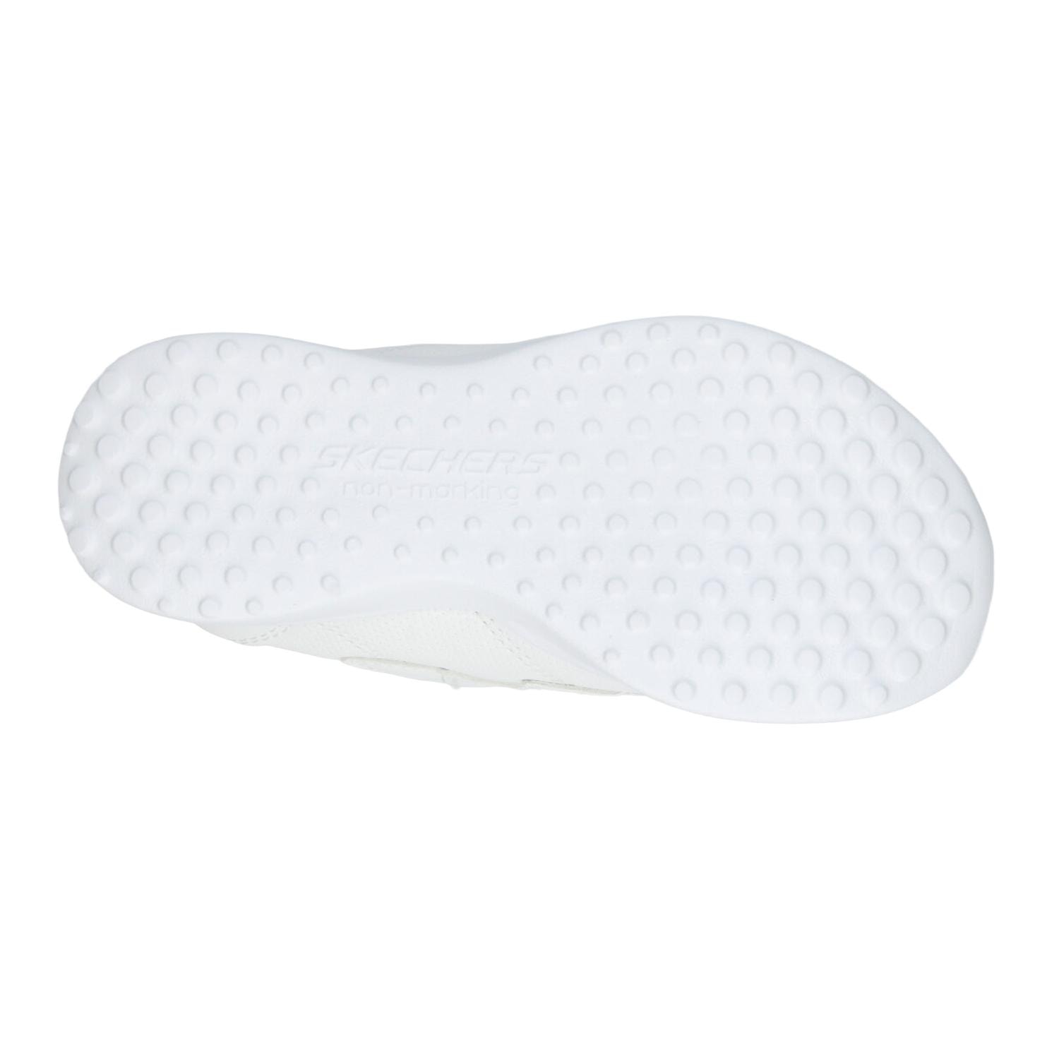 Tenis Skechers Niña Escolar Blanco Infantil T17-22 — imagen 9