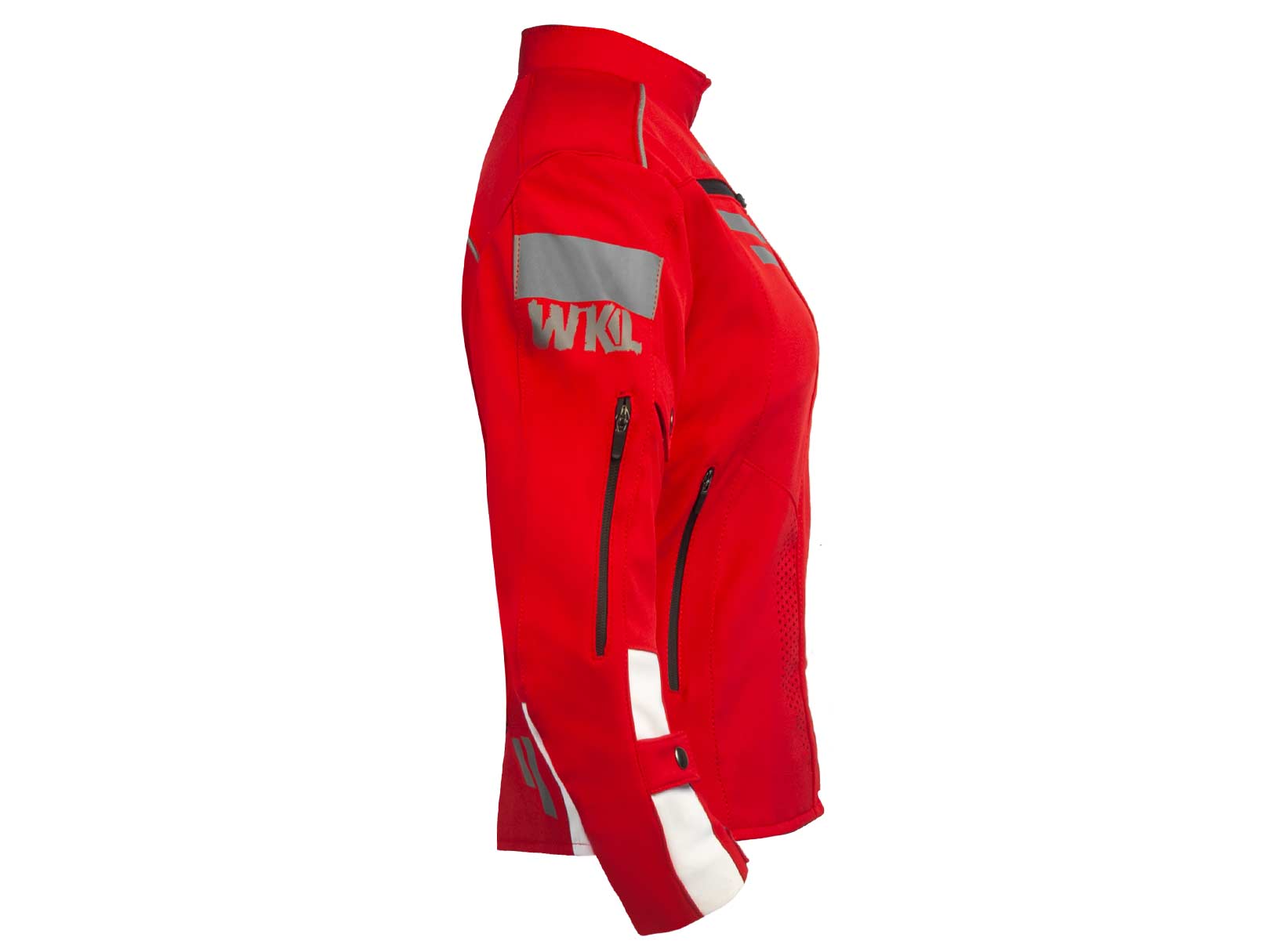 Chamarra moto mujer impermeable protecciones biker WKL 85 RO — imagen 11