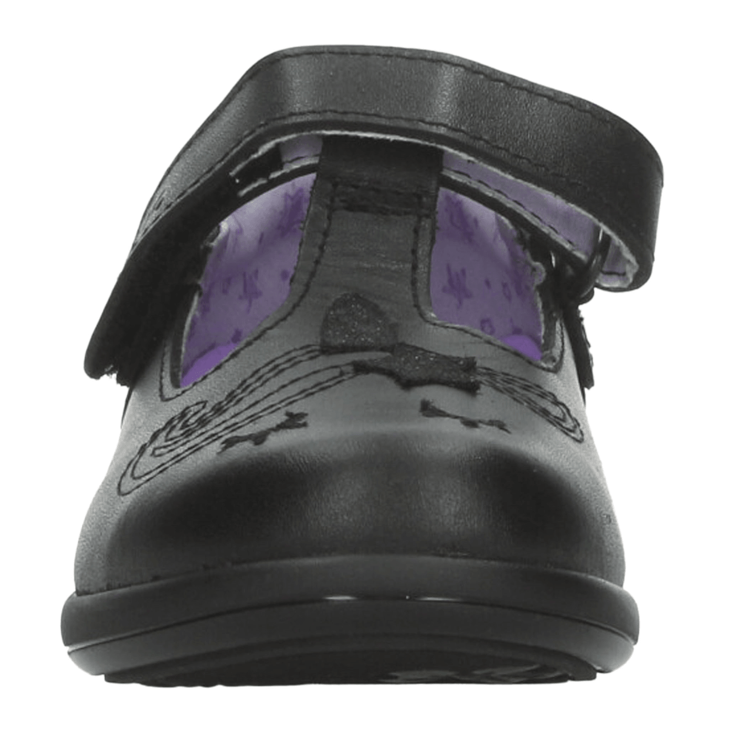 Zapato Vavito Niña Escolar Cinta Adhesiva Negro Infantil T15-18 — imagen 6