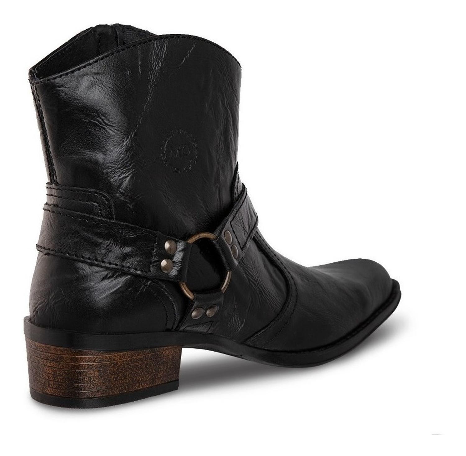 Botin Vaquero Hombre Urban Cowboy Negro 40705 — imagen 5