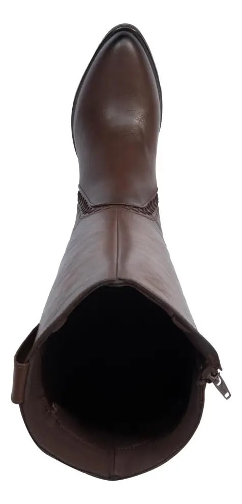 Bota Larga Dama Tierra Bendita Texano Bordado 7.5cm 1180513 — imagen 9
