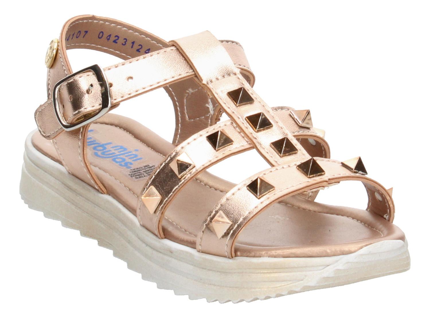 Sandalias Niña Mini Burbujas Rose Gold Casual Infantil — imagen 4