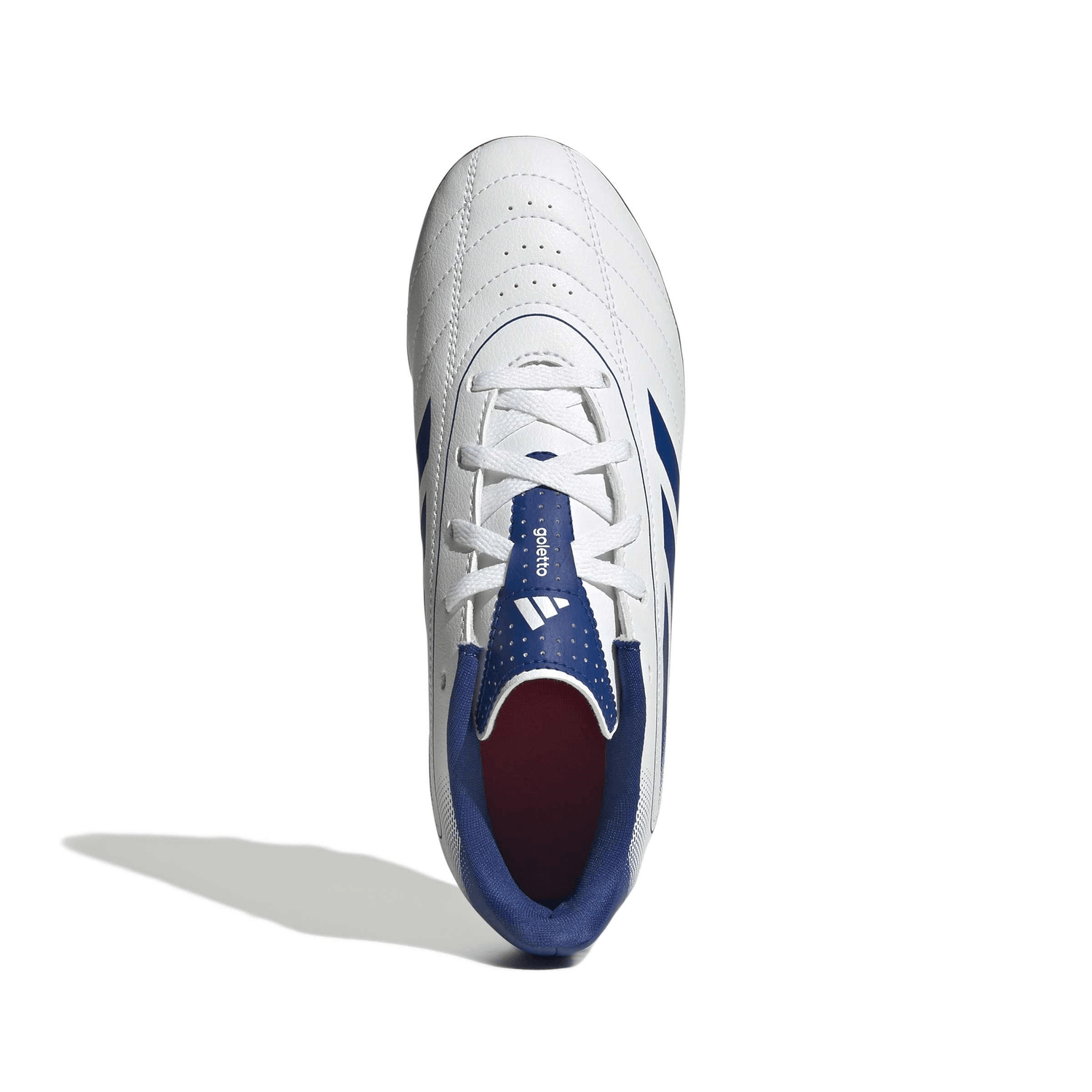 Tenis Adidas Goletto IX Niño Fútbol Tacos Blanco Infantil T16-22 — imagen 7