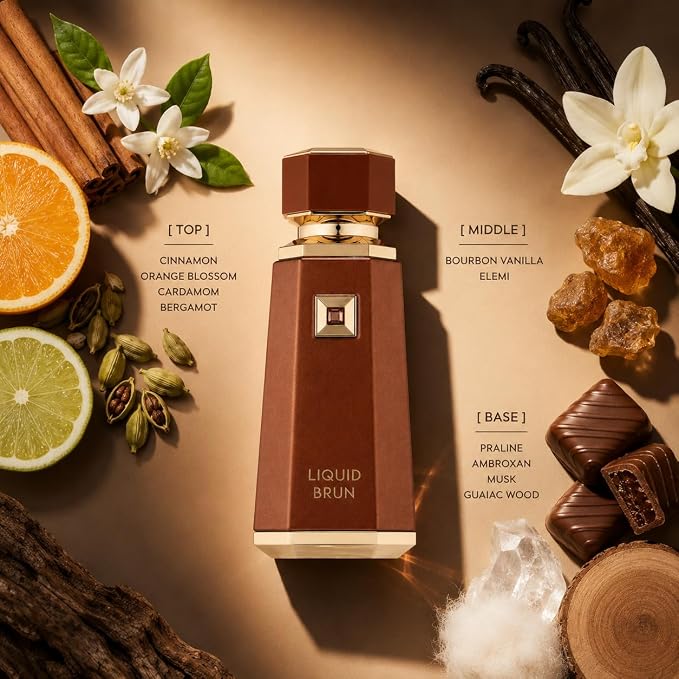 Perfume Árabe Liquid Brun Eau de Parfum 100ml — imagen 6
