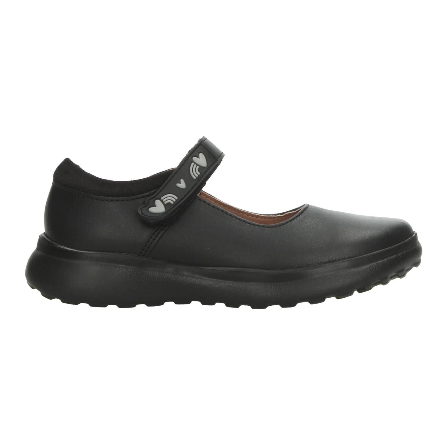 Zapato Vavito Niña Escolar Cómodo Casual Negro Infantil T18-22 — imagen 1