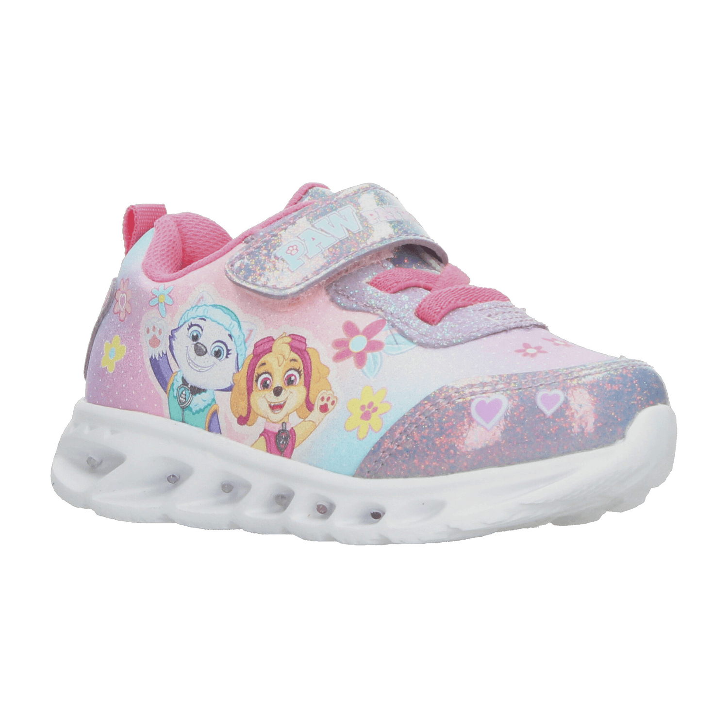 Tenis Niña Nickelodeon Paw Patrol Lila Luz Led Infantil T15-18 — imagen 3