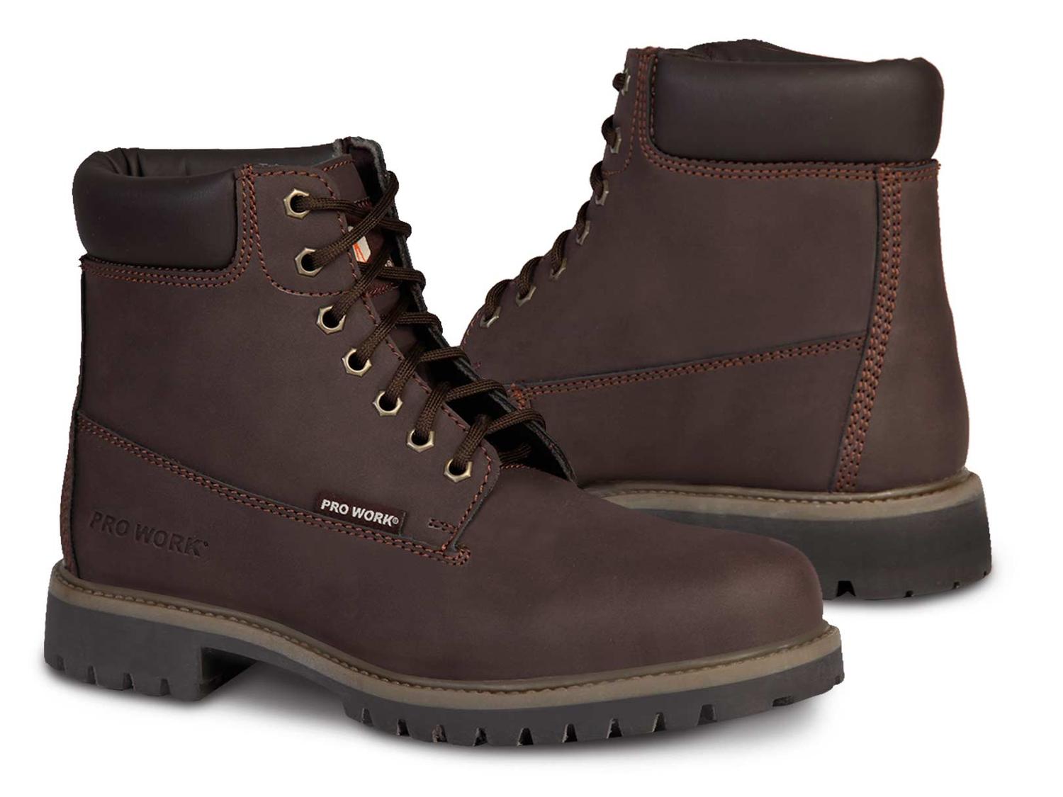 Bota hombre Botin casual caballero PRO WORK 77611 Marron — imagen 2