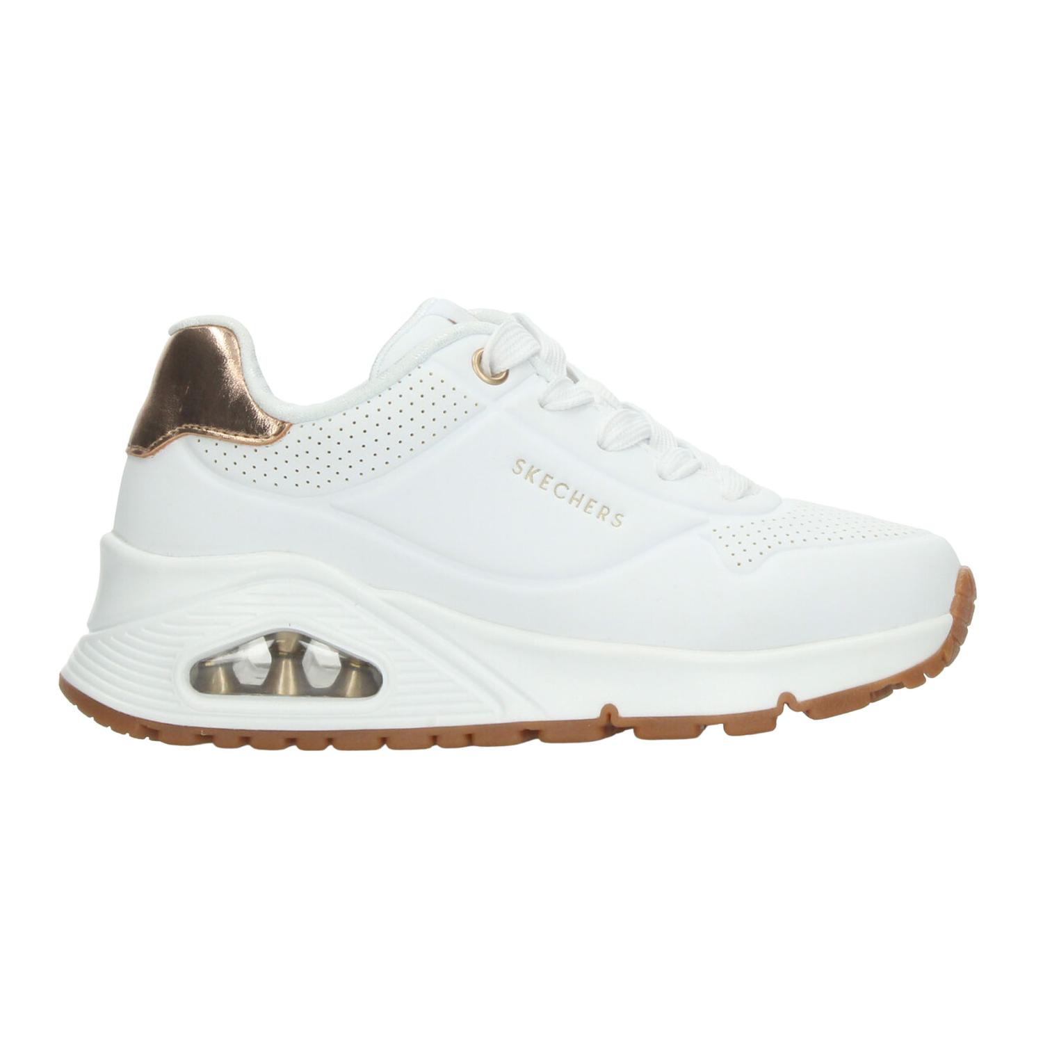 Tenis Skechers Uno Niña Casual Blanco Infantil T17-22 — imagen 1