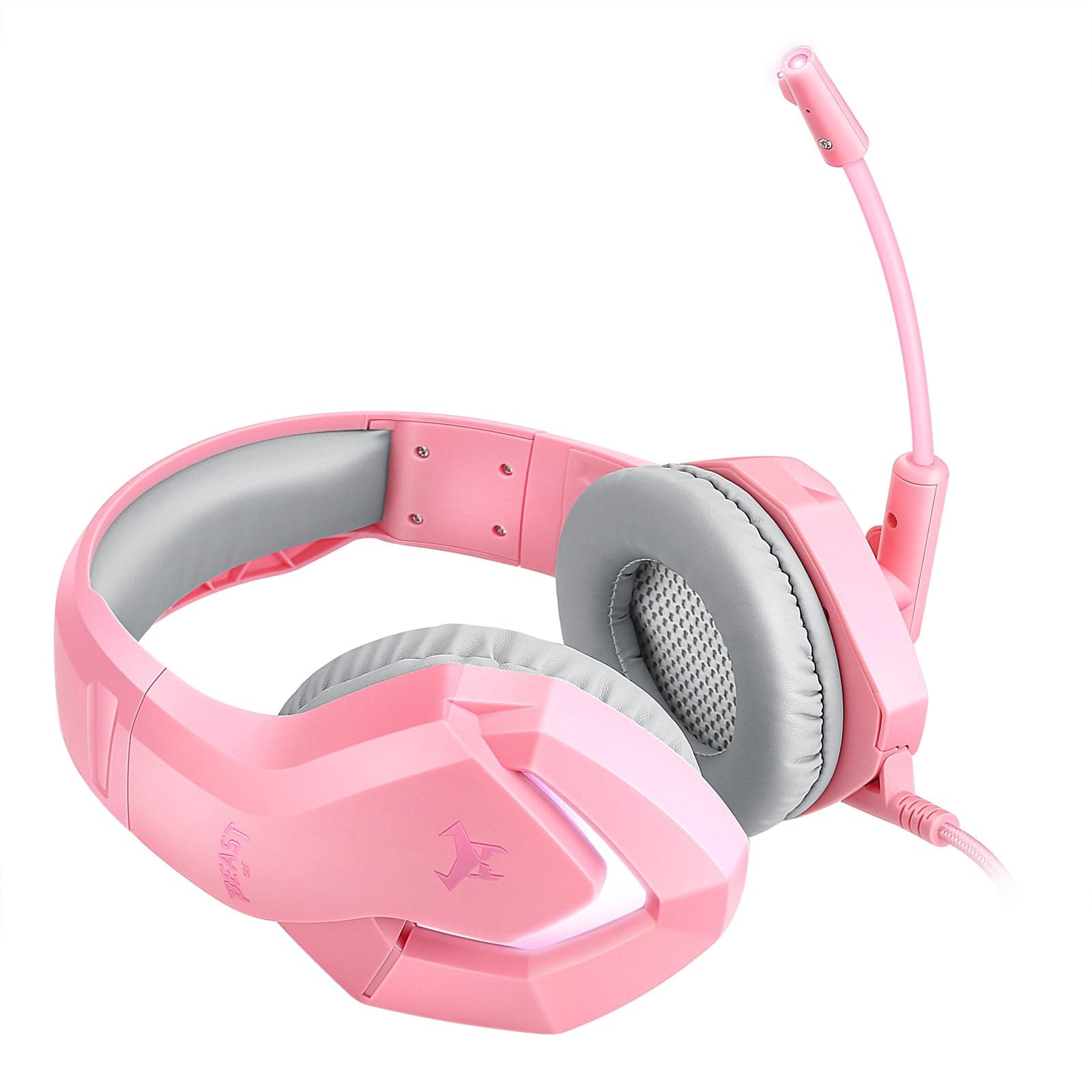 Audífonos alámbricos Gamer On-ear STF Beast Muspell Tournament: Hi-Fi, 3.5 mm, Rosa — image 11
