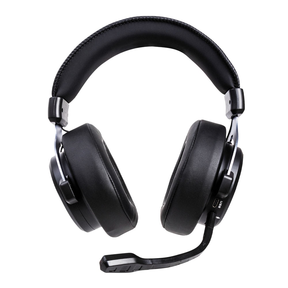 Audífonos Gamer Inalámbricos On ear STF Beast MSI-105: Videojuegos, Micrófono removible, 12 hrs uso, Low Latency, Luz RGB — imagen 4