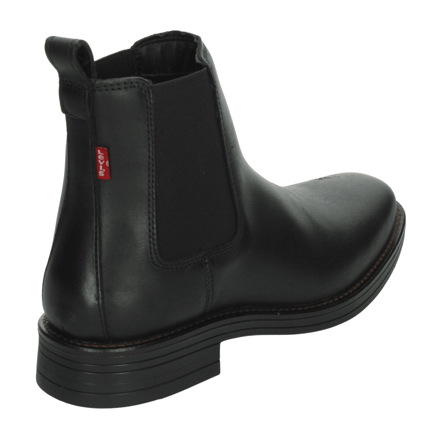 Bota Levis Hombre Casual Slip On Cómoda Caballero Negro — imagen 3