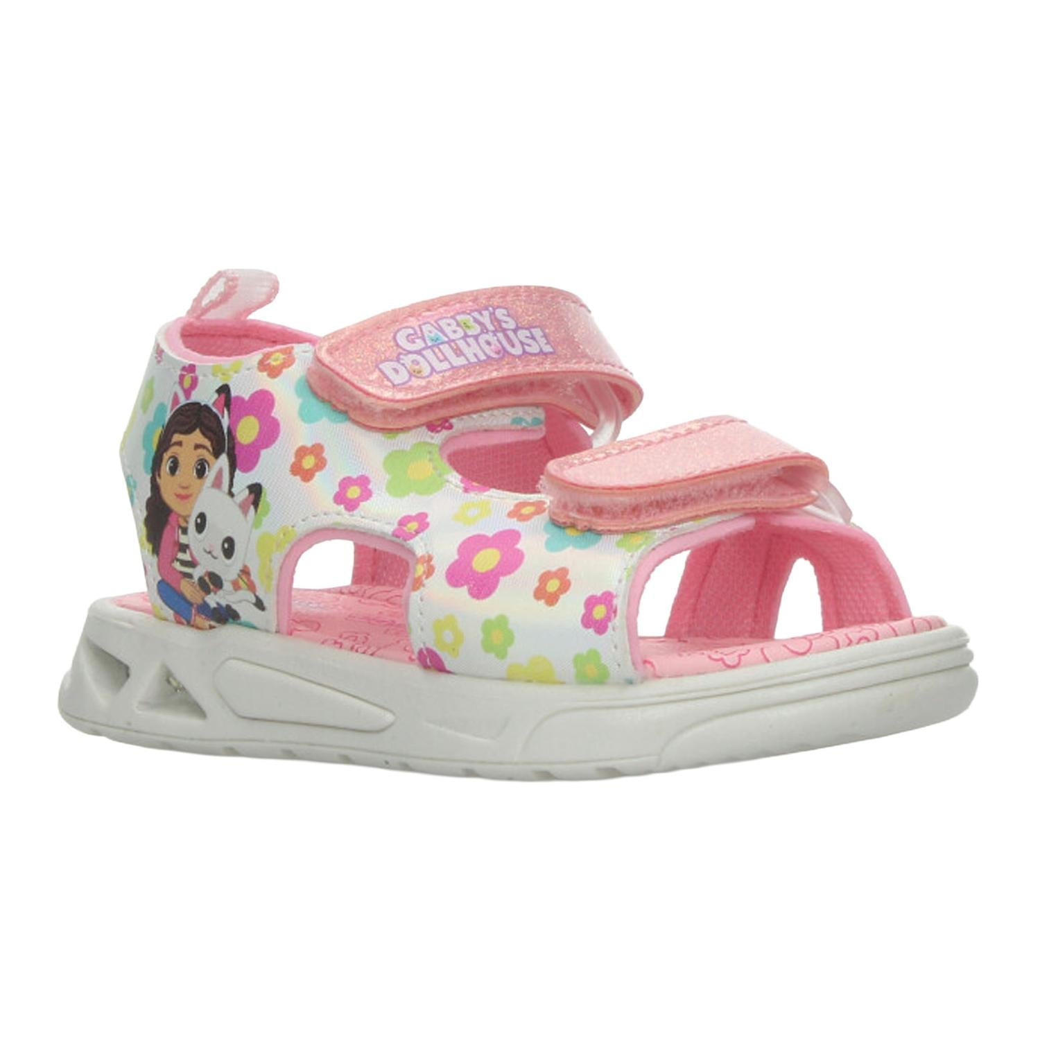 Sandalia Niña Gaby´s Doll House Blanco Ajustable Infantil T18-22 — imagen 3