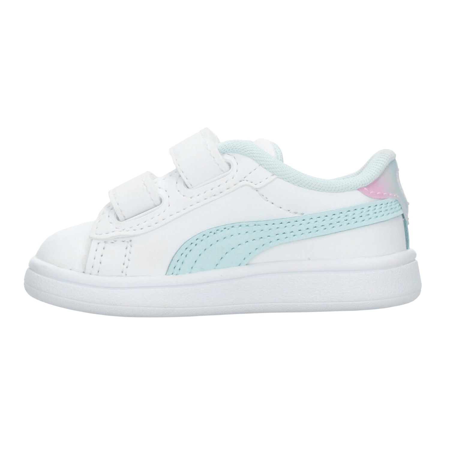 Tenis Puma Smash 3.0 Niña Casual Deportivo Blanco Infantil T11-16 — imagen 5