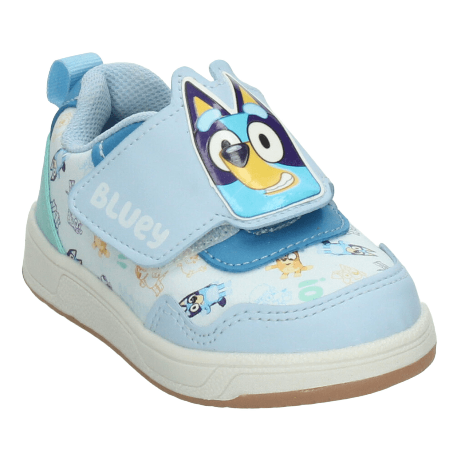 Tenis Bluey Niña Casual Cinta Adhesiva Azul Infantil T12-15 — imagen 4