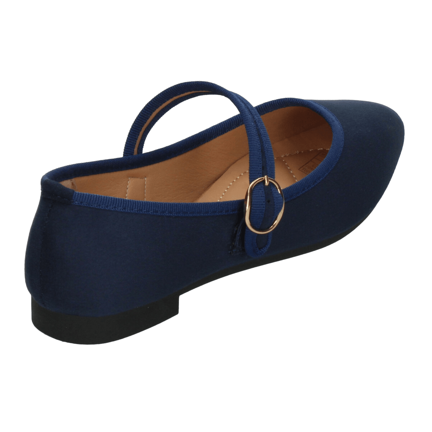 Flats Berlin Dama Azul Marino Casual Mary Jane Mujer — imagen 4
