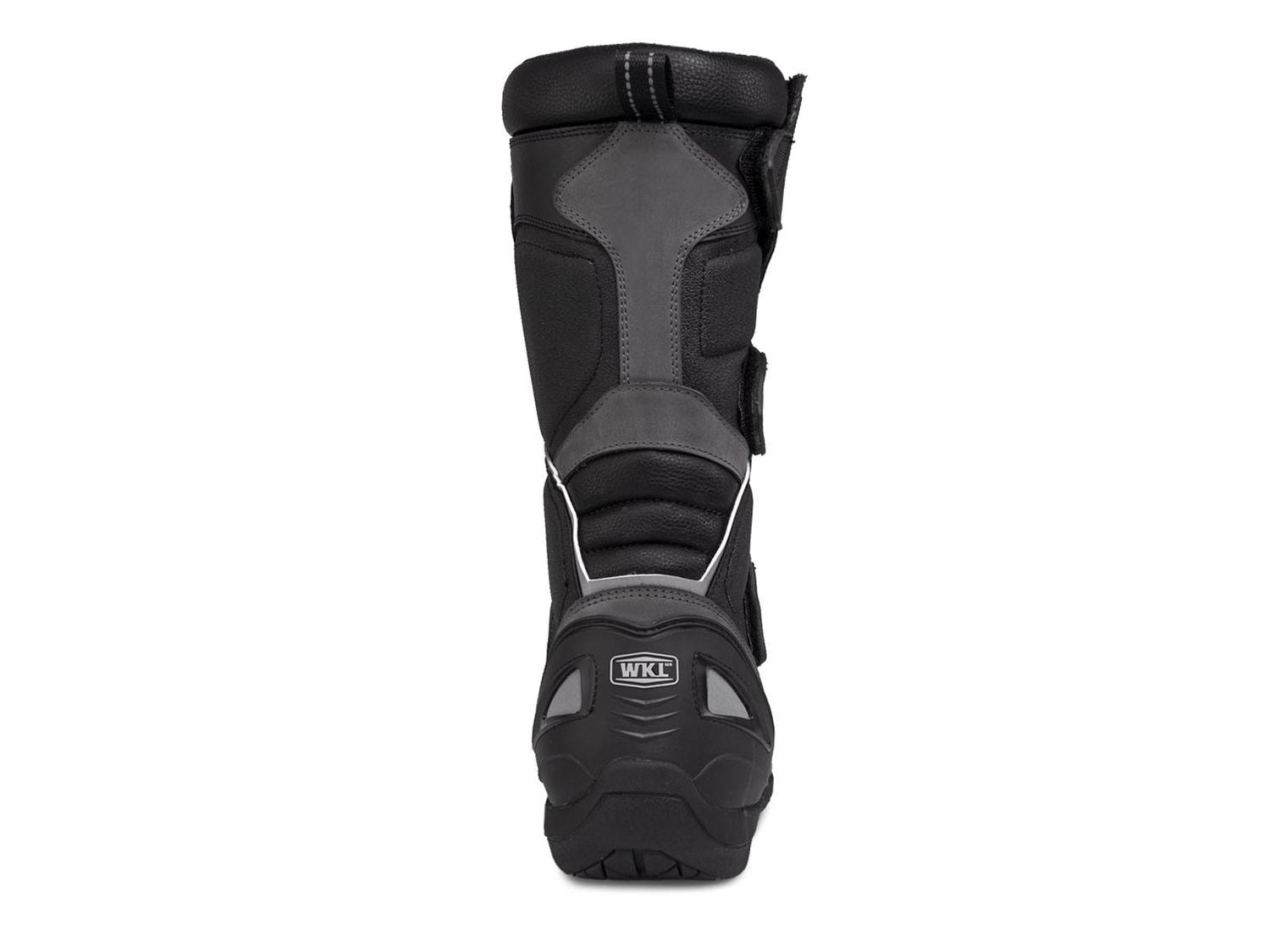 Botas Biker Hombre Doble proposito Moto Workland 009 Gris — imagen 5
