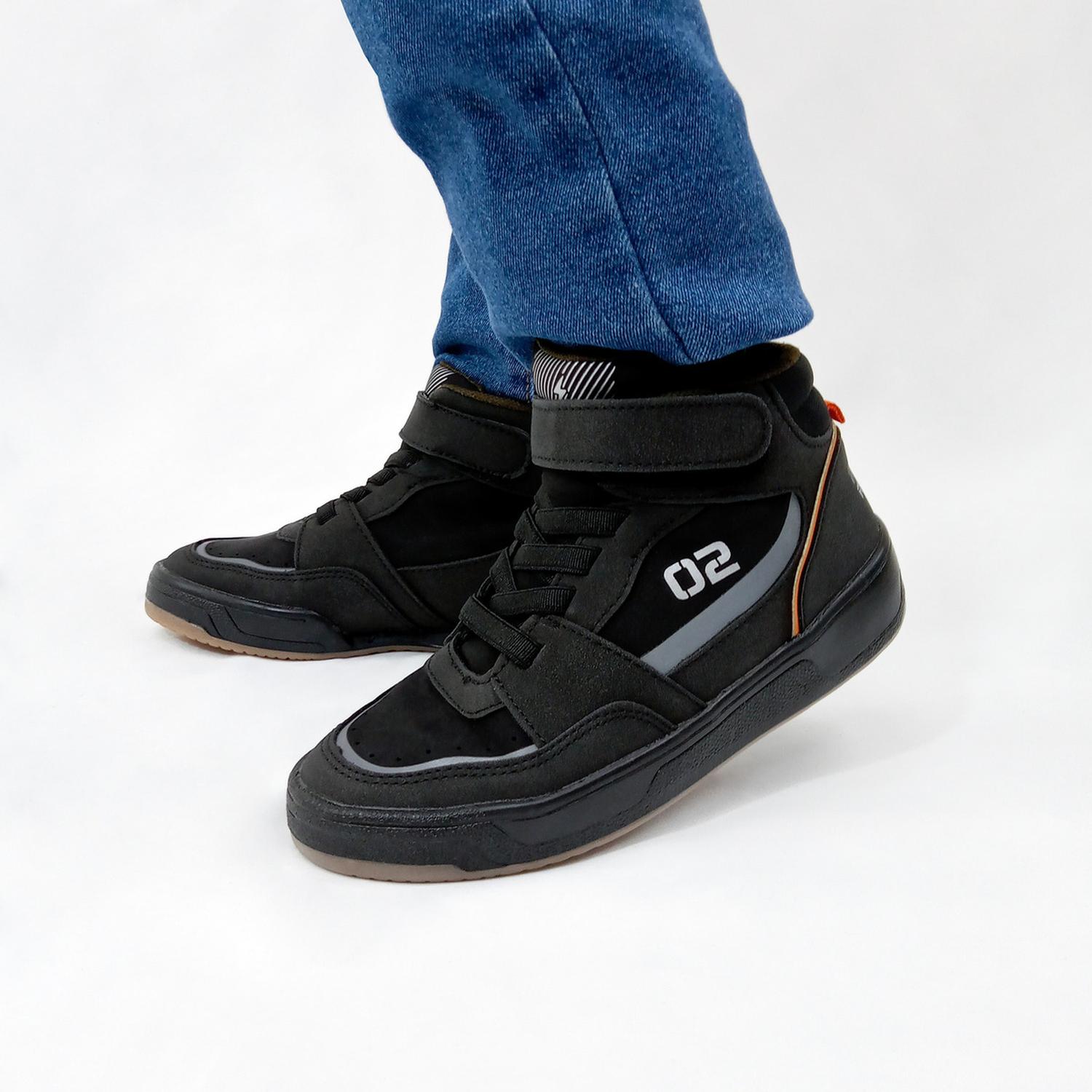 Tenis Niño Roddyck Negro Casual Infantil T15-25 — imagen 3