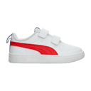 Tenis Puma Rickie V Niño Casual Blanco Infantil T16-22