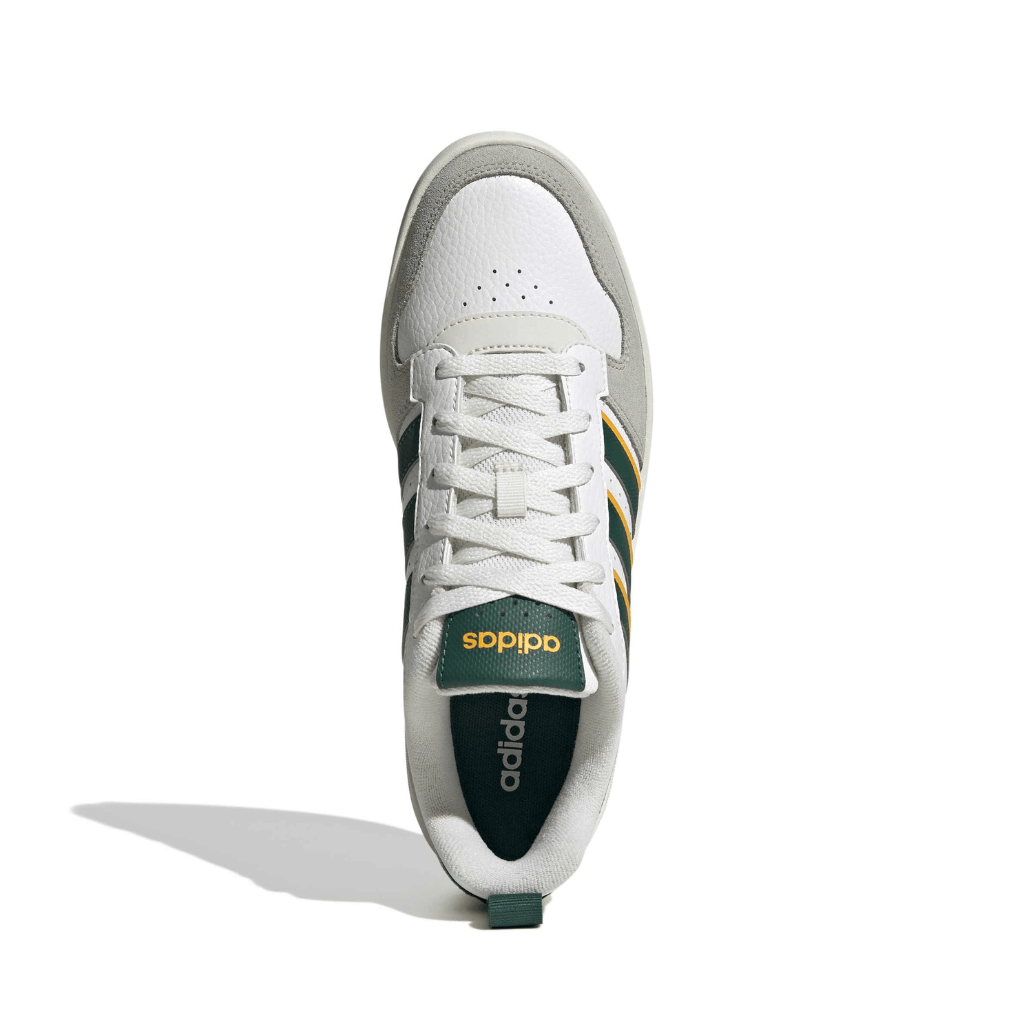 Tenis Adidas CourtWave Hombre Casual Cintas Blanco Caballero — imagen 7