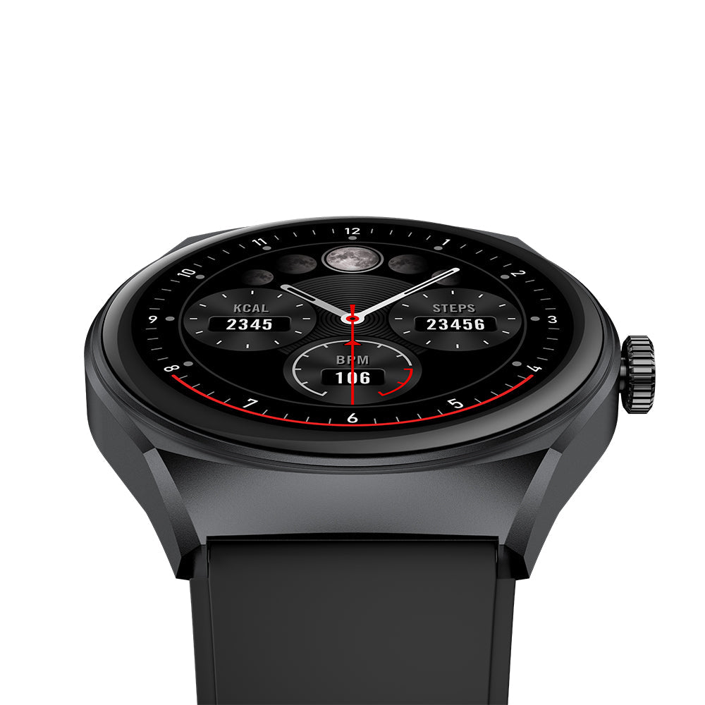 Smartwatch Reloj Kronos Trek STF Pantalla 1.38" Resistencia al agua IP67 Negro — image 3