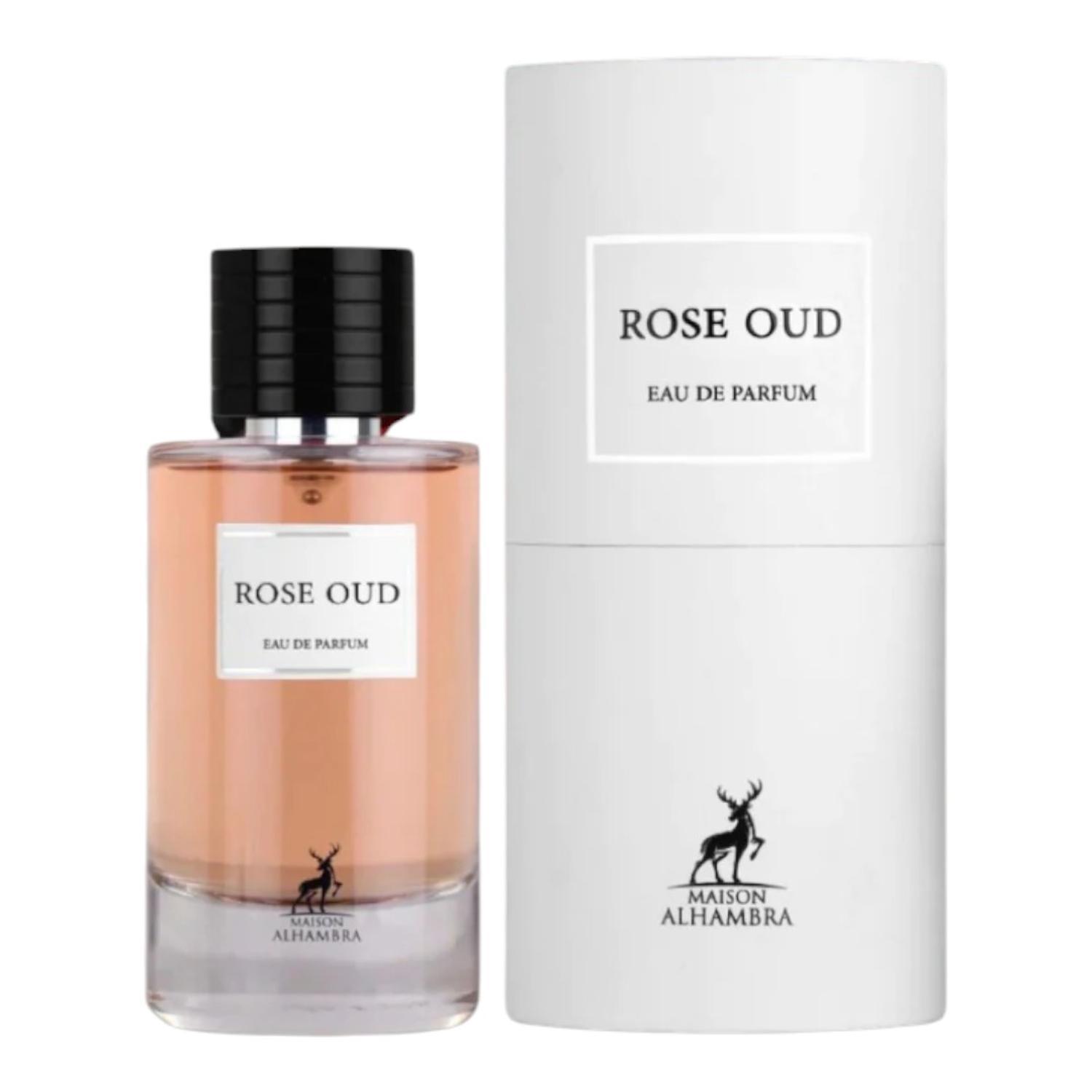MAISON ALHAMBRA ROSE OUD EDP 100 ML — imagen 3