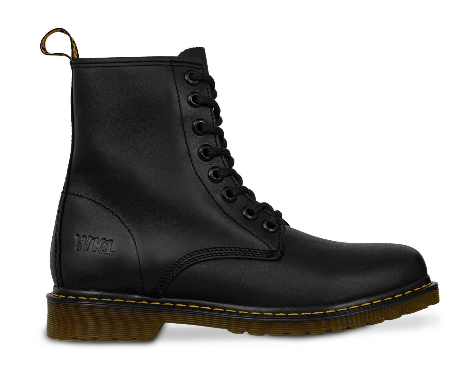 Bota hombre botín casual de piel Workland 71300 Napa Negro — imagen 3