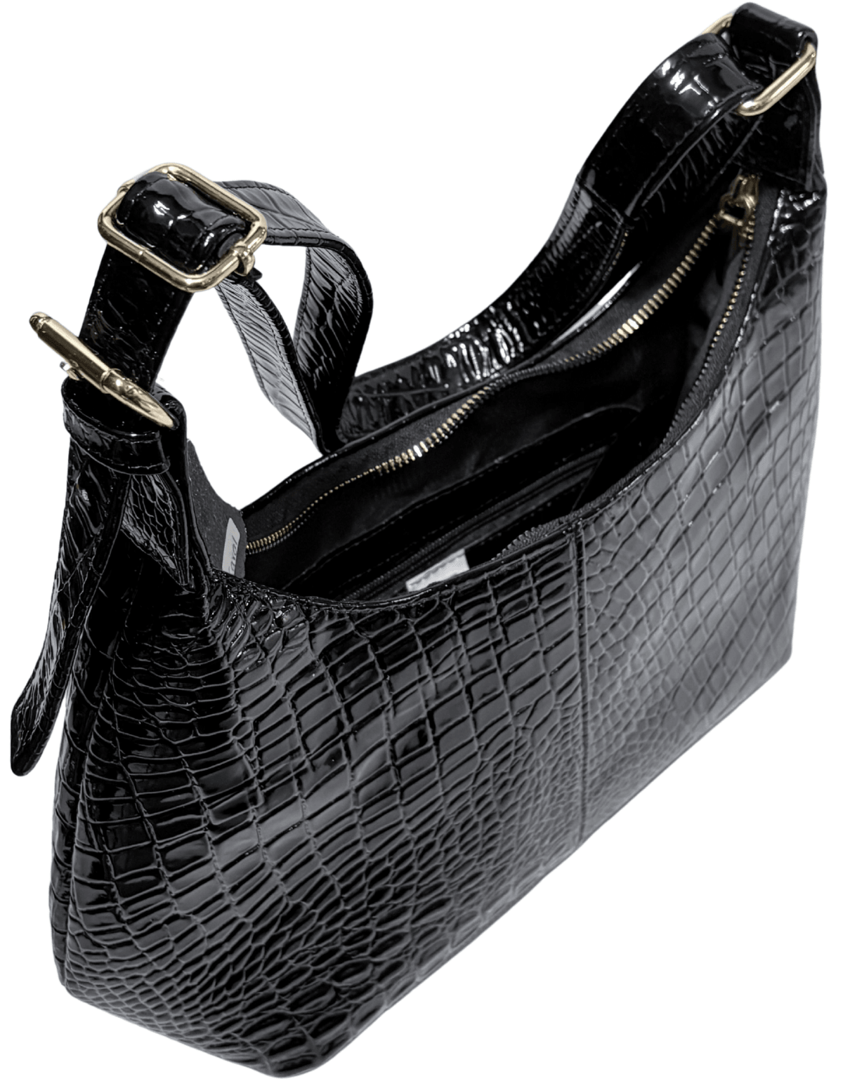 Bolsa De Piel Charol Para Dama Karol Elegante Y Juvenil Asa Larga — imagen 10